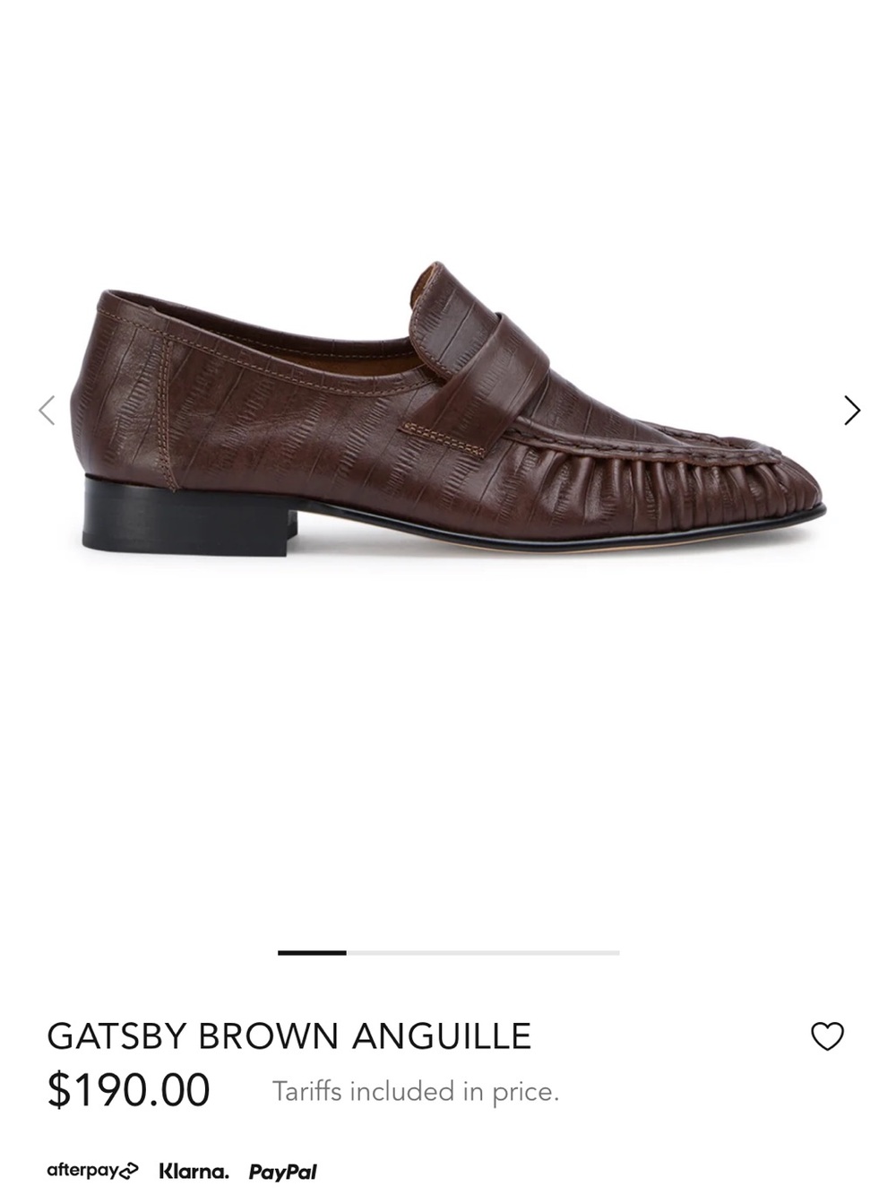 Tony Bianco Brown Woven Leather Loafers